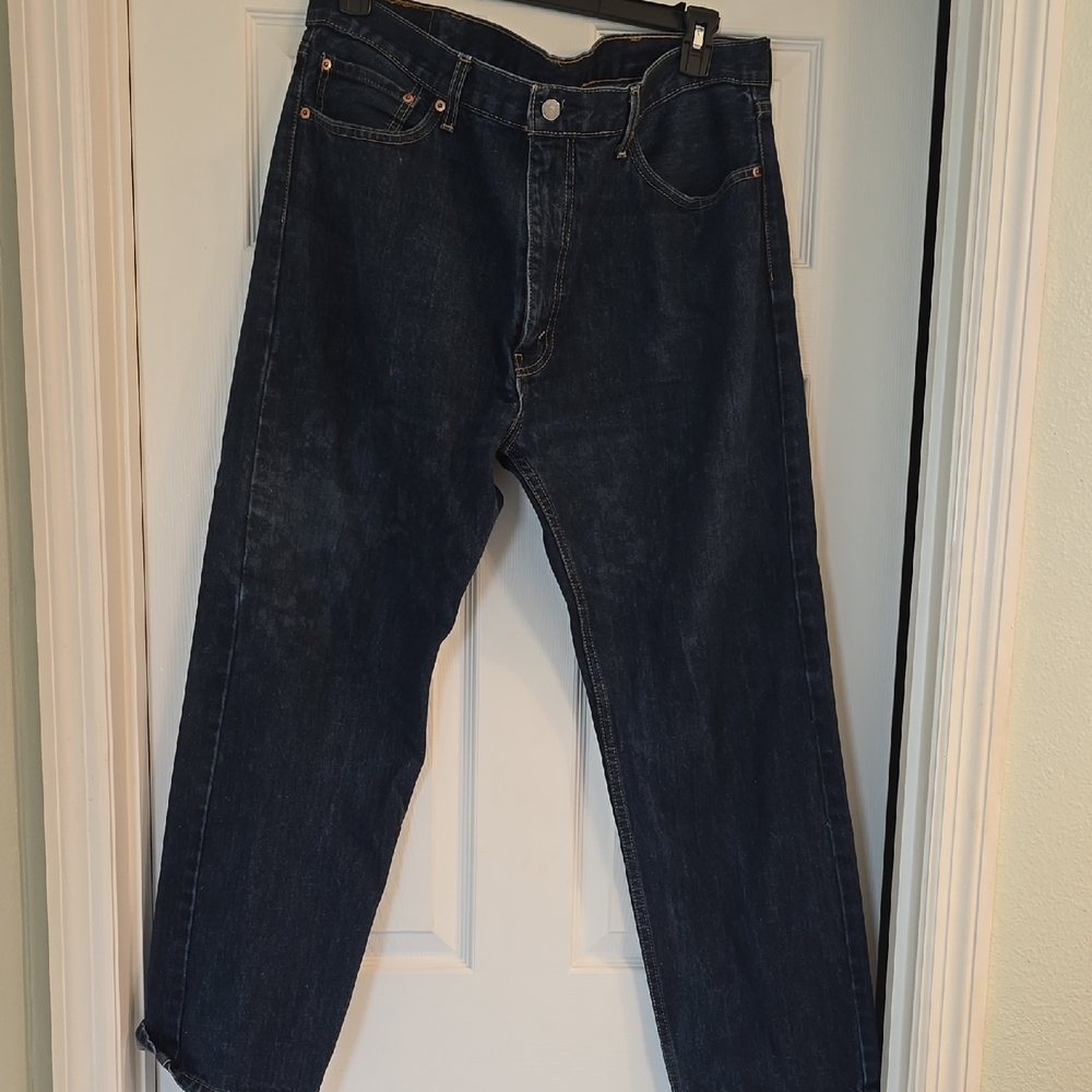 Levi's Relaxed Blue Jeans with High-Rise Waist